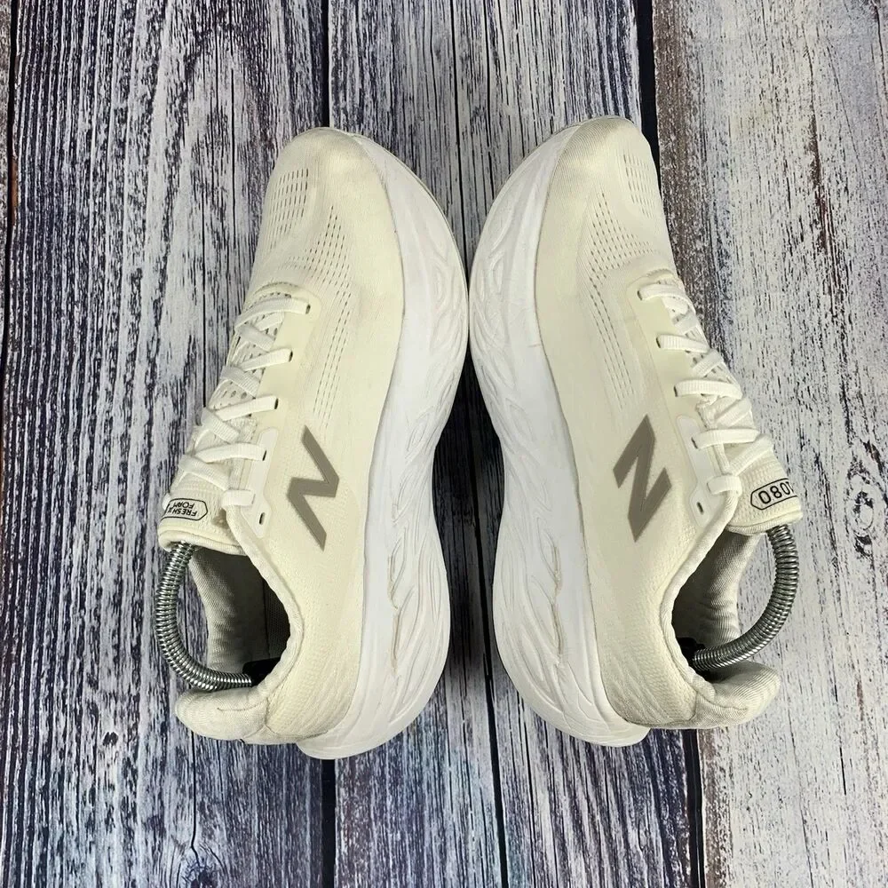 New Balance Fresh Foam X 1080 v14 White Running Shoes W1080W14 Women’s Size 11